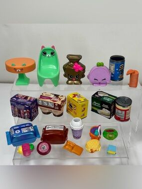 McDonalds Happy Meal Shopkins Happy Places Kitchen Furniture Food Snacks Tea